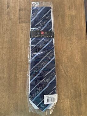 Chick-fil-A Leadercast Collector's Edition Navy Blue Striped Tie